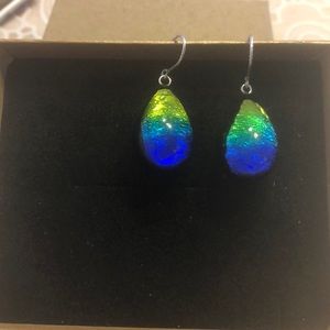 Okinawa Sea Glass Earrings